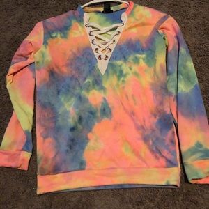 Tie dye sweater